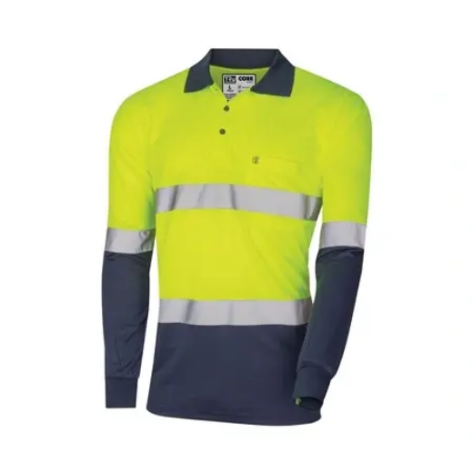 Picture of Tru Workwear, L/S Two Tone Polo